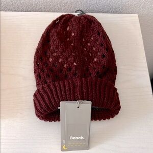 Bench Burgundy Knit Beanie